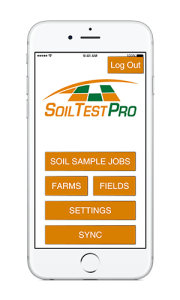 Soil Test Pro Homescreen