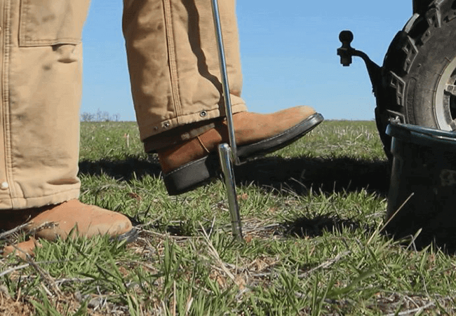 Step 6: Pull your first Soil Sample in the field