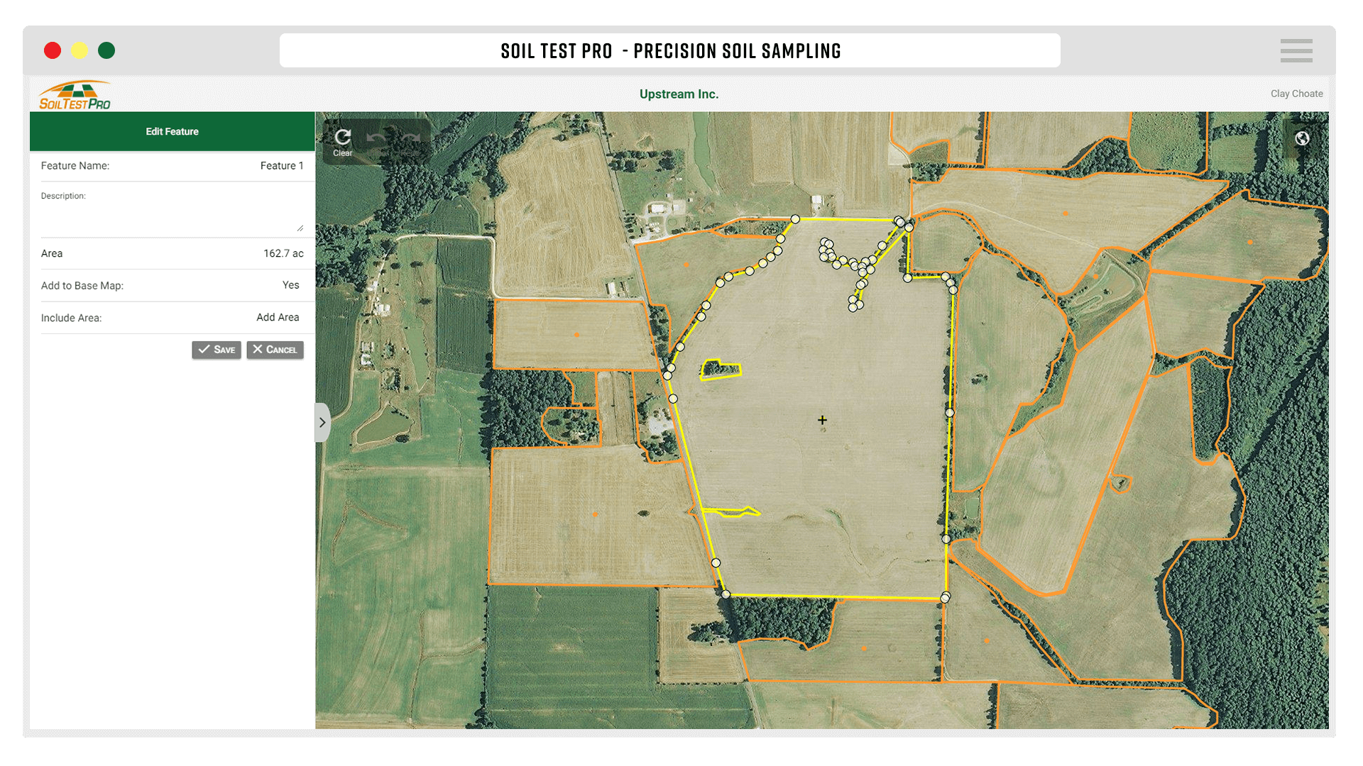 Step 3: Draw your Field Boundaries on your Web Headquarters or Soil Test Pro Mobile Device